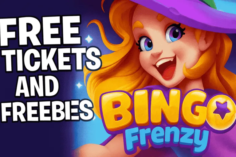 Bingo Frenzy Free Tickets & Freebies