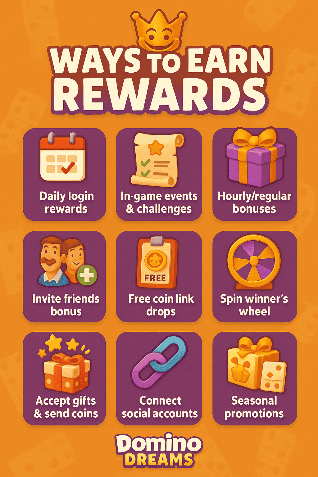 How to get free coins in Domino Dreams