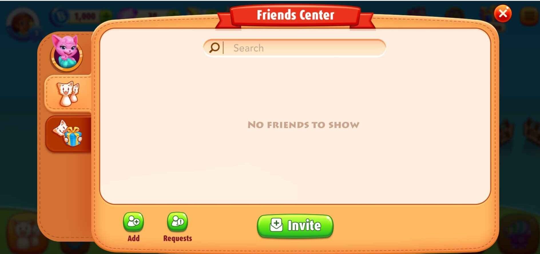 Bingo Blitz Friends Center