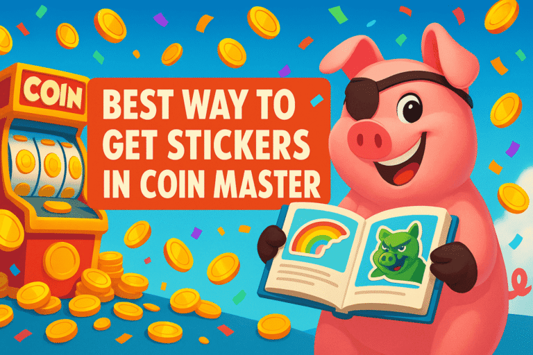 The Best Way to Get Stickers in Coin Master