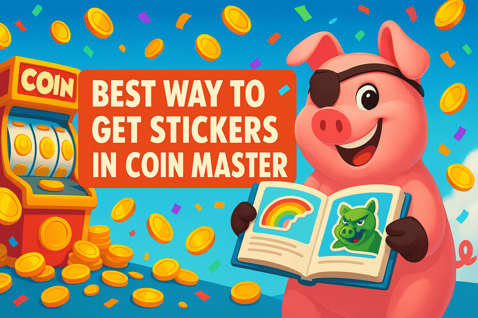 The Best Way to Get Stickers in Coin Master