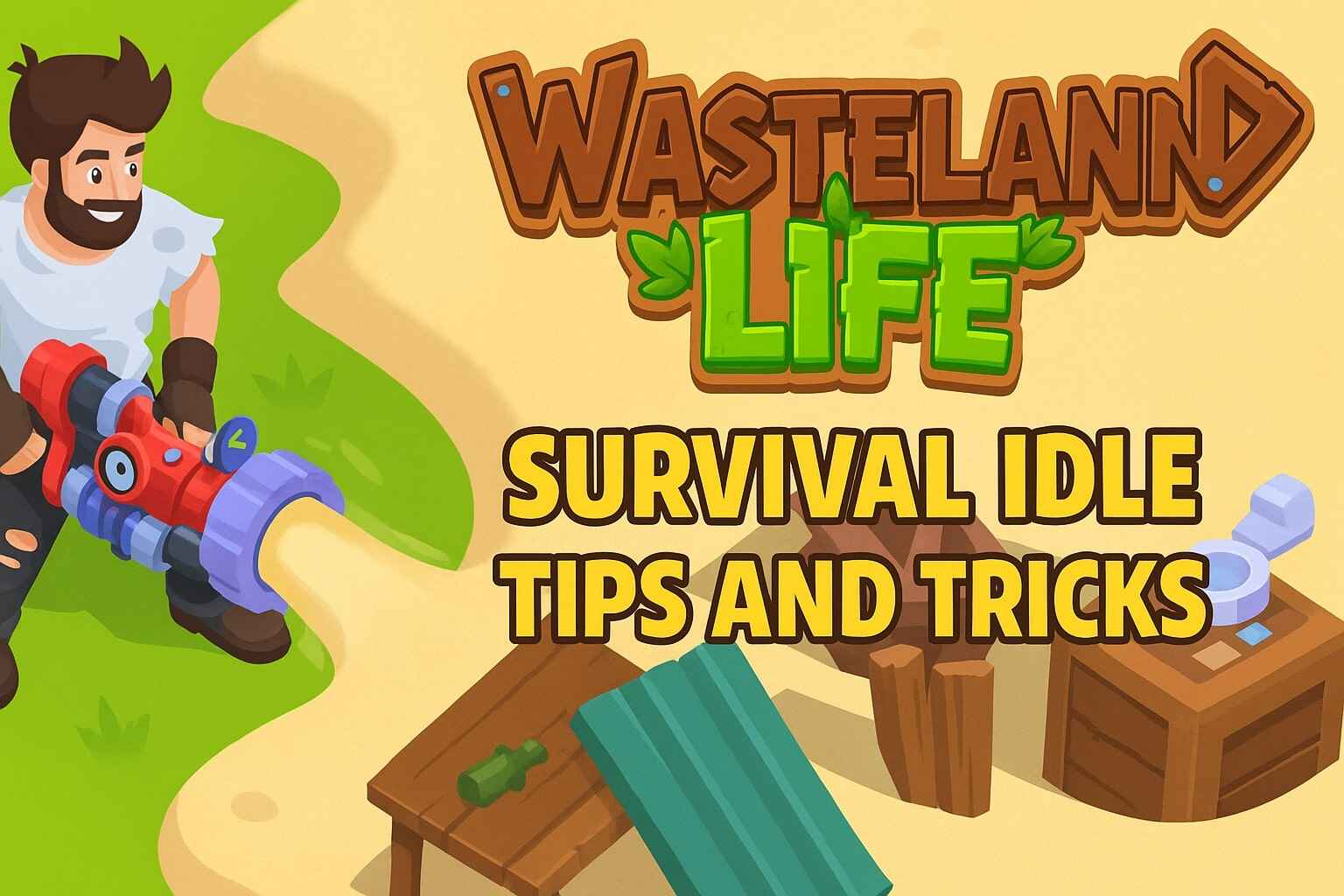Wasteland Life Survival Idle tips and tricks for beginners