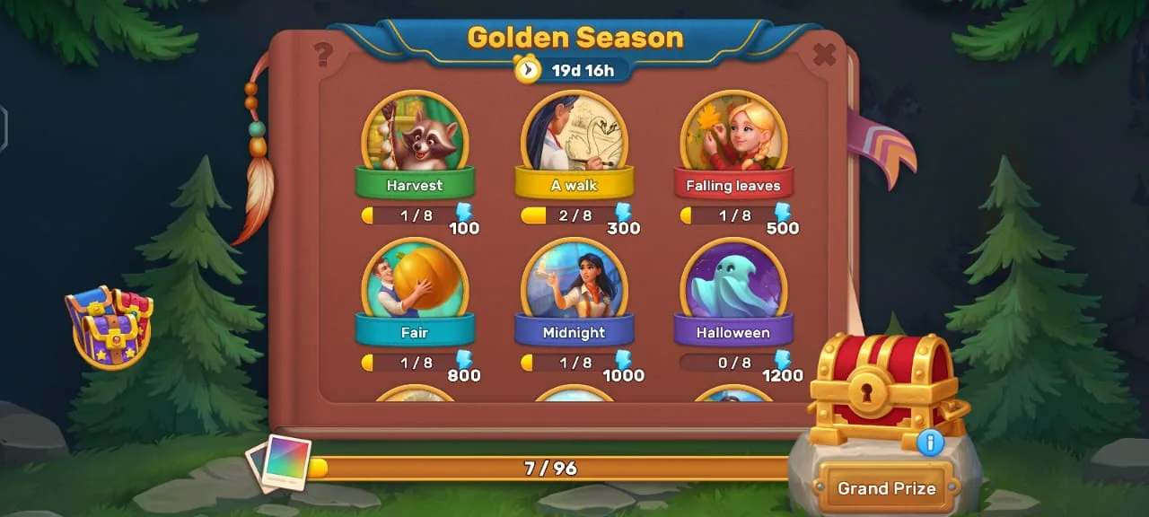 Klondike adventures card album