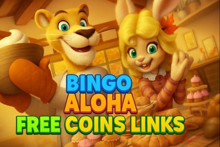 Bingo Aloha Free Coins Links Today