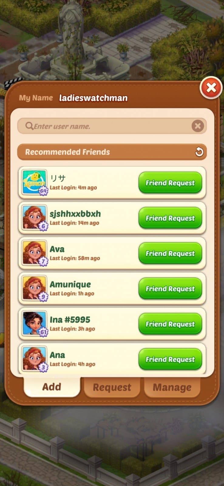 MERGE MANOR FRIENDS & GIFT EXCHANGE